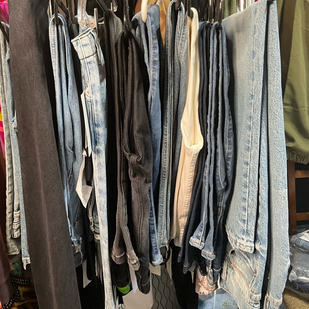 Jeans various sizes